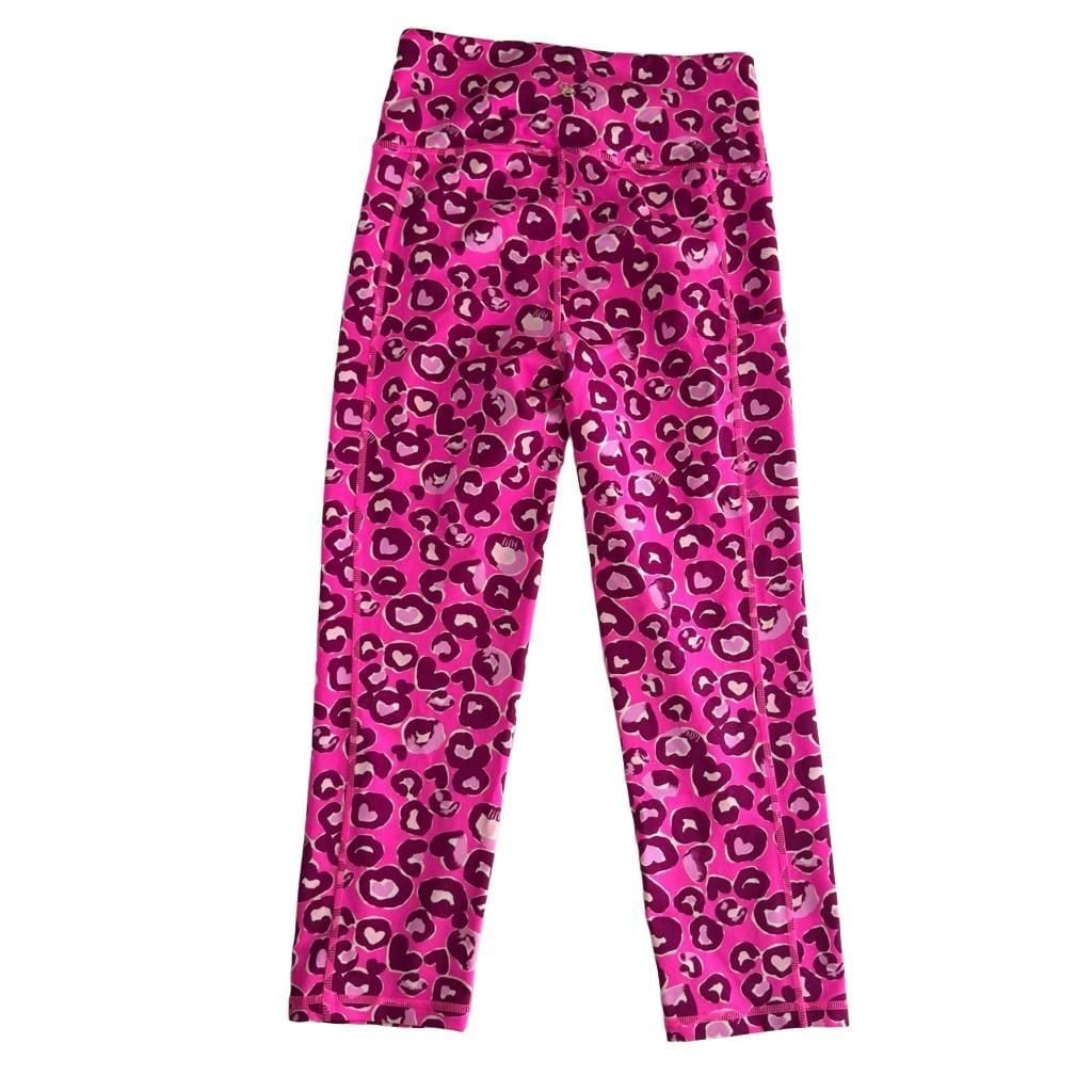 Lilly Pulitzer Weekender High Rise Crop Legging Size S don’t be a cheetah 3