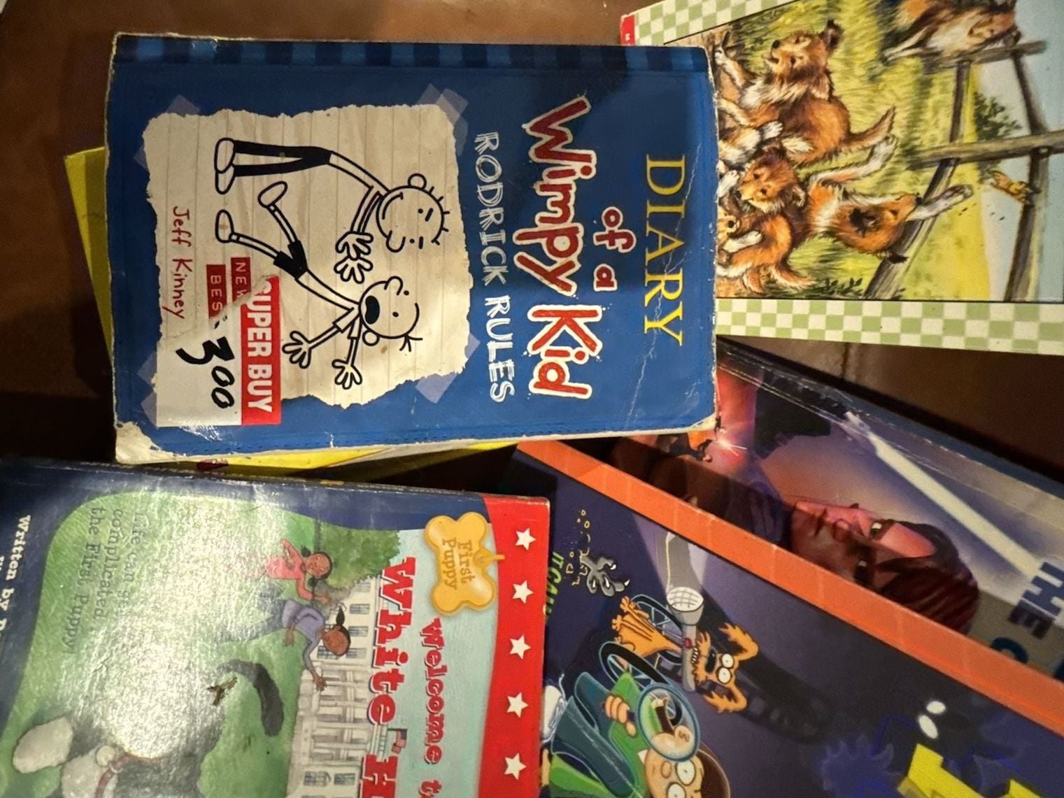 Lot of 8 books used 4
