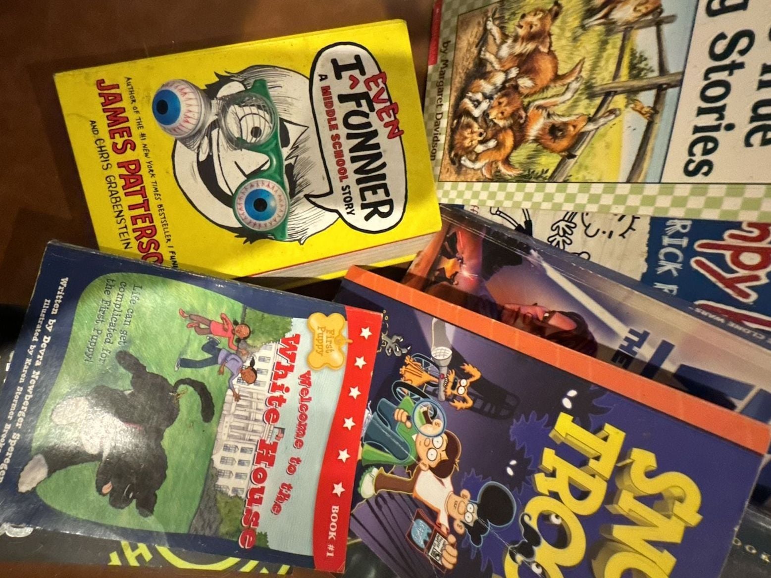 Lot of 8 books used 3