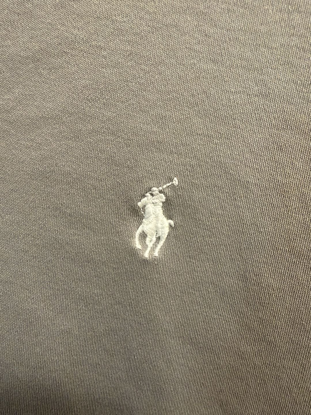 Polo Ralph Lauren Polo Shirt Size L/G Gray Short Sleeve Cotton 3