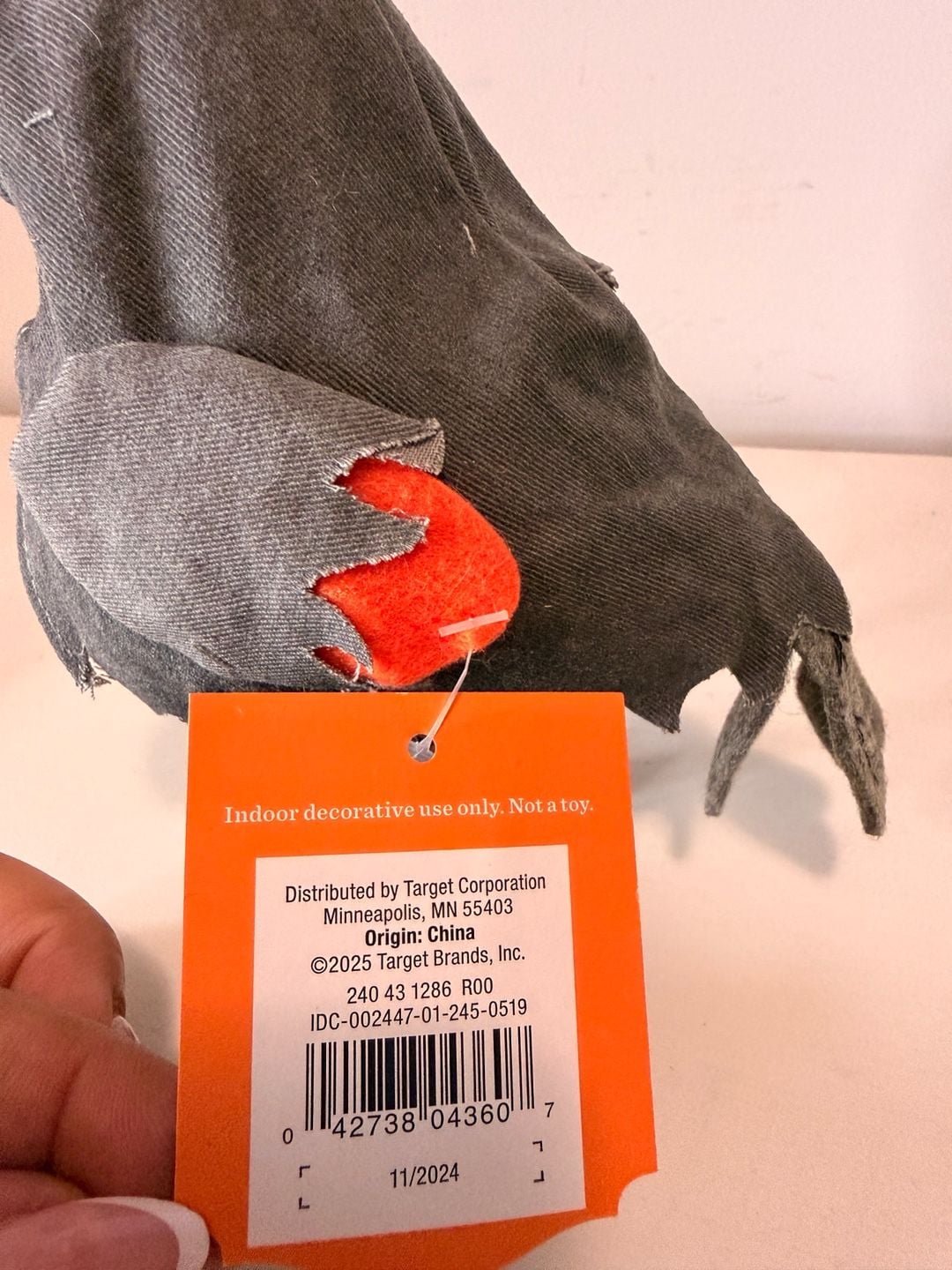 Target Hyde and Eek Featherly Friends Lewis Halloween Bird Figurine New 3