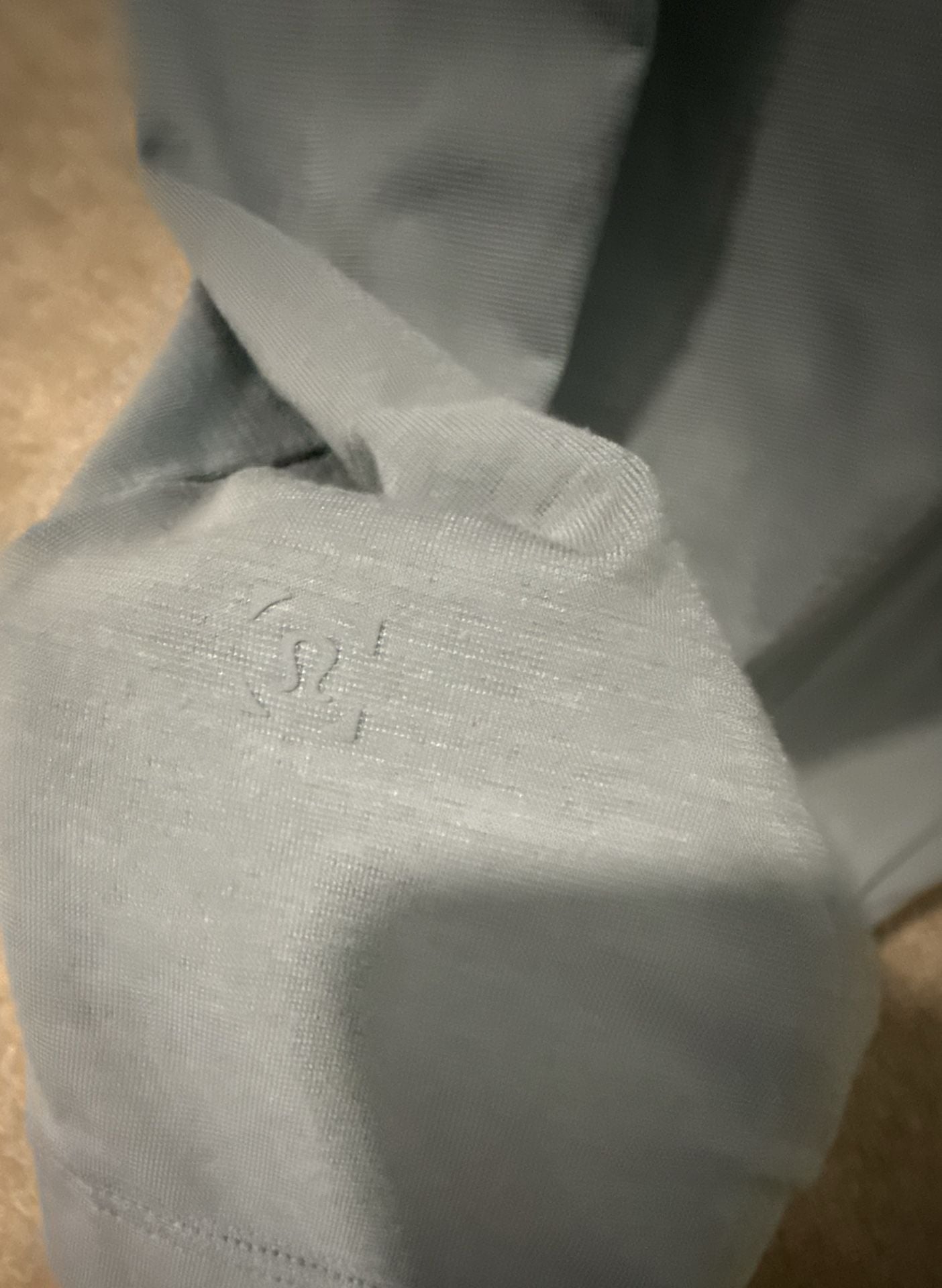 Lululemon Evolution Polo Shirt Gray Performance Golf 3