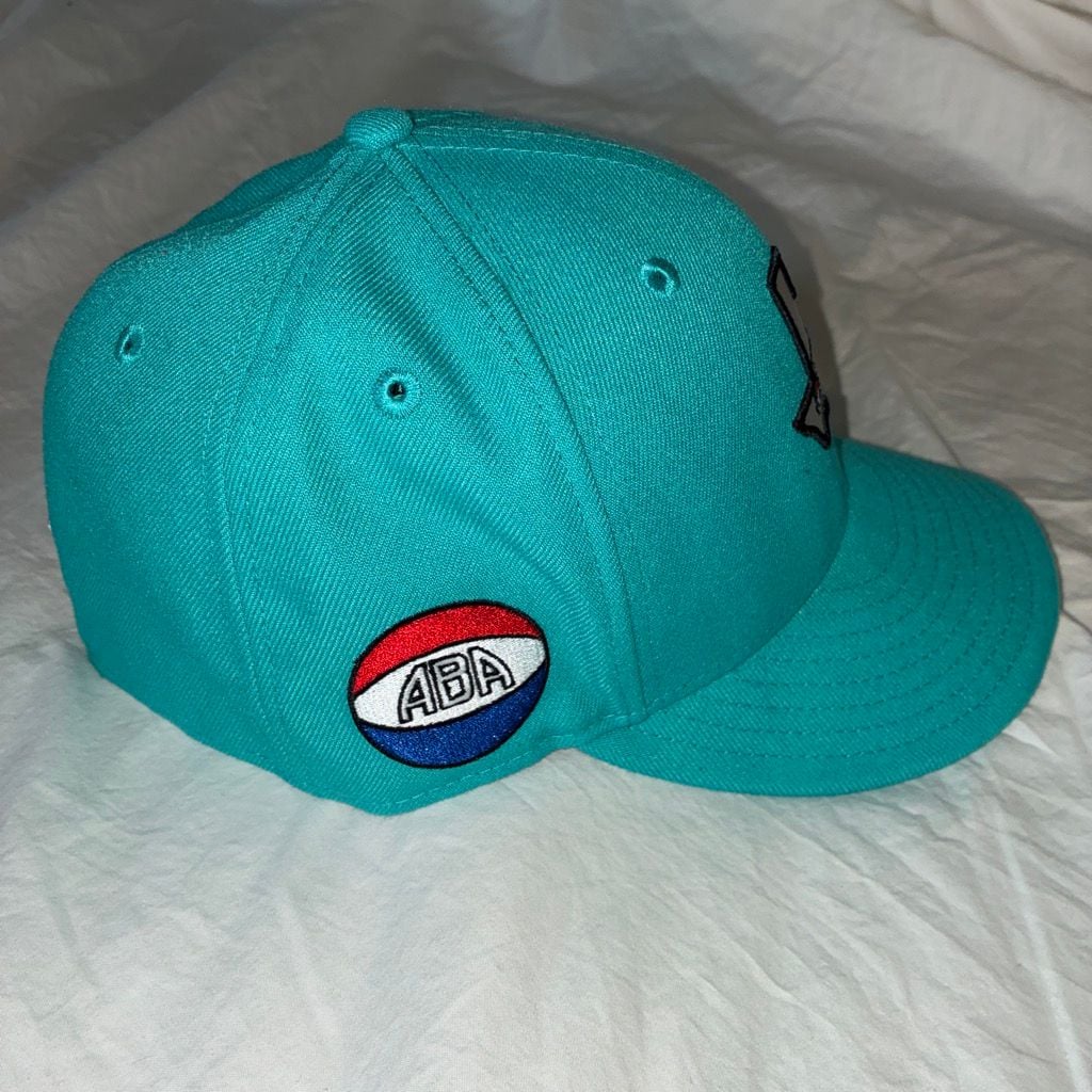 New Era San Antonio Spurs 75th Anniversary Teal 59FIFTY Fitted Hat 7