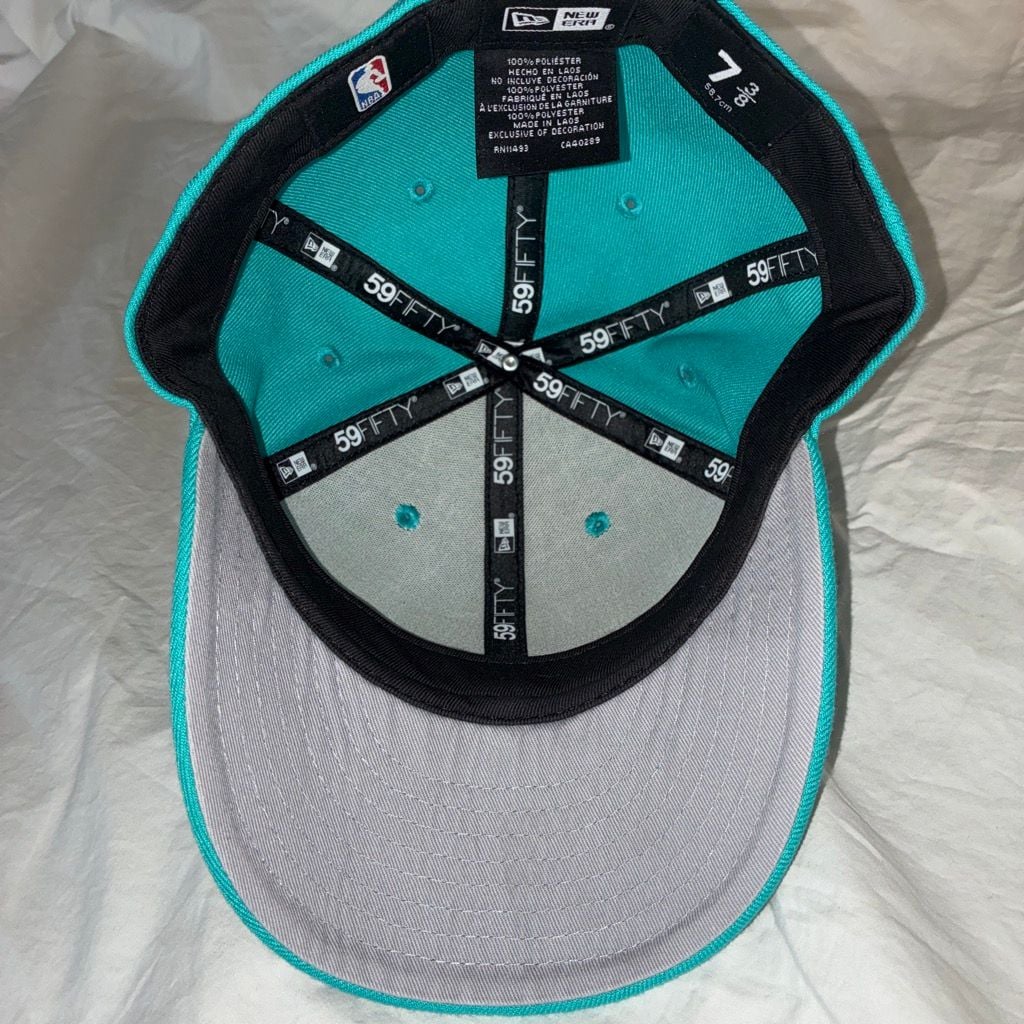 New Era San Antonio Spurs 75th Anniversary Teal 59FIFTY Fitted Hat 8