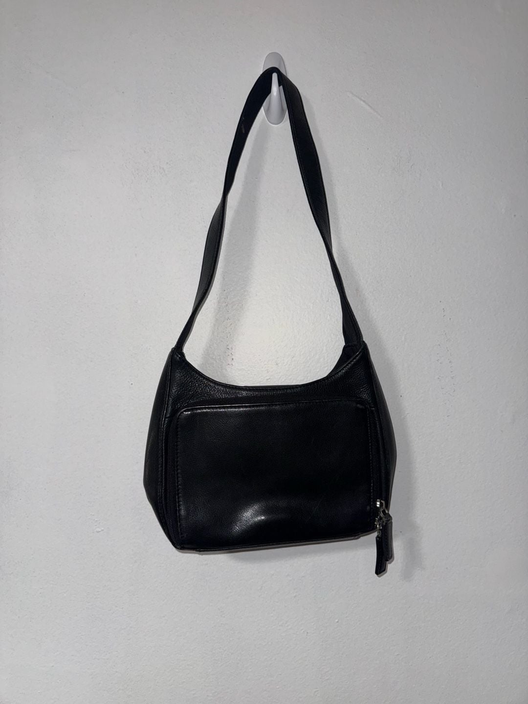 Fossil Black Leather Shoulder Bag 3