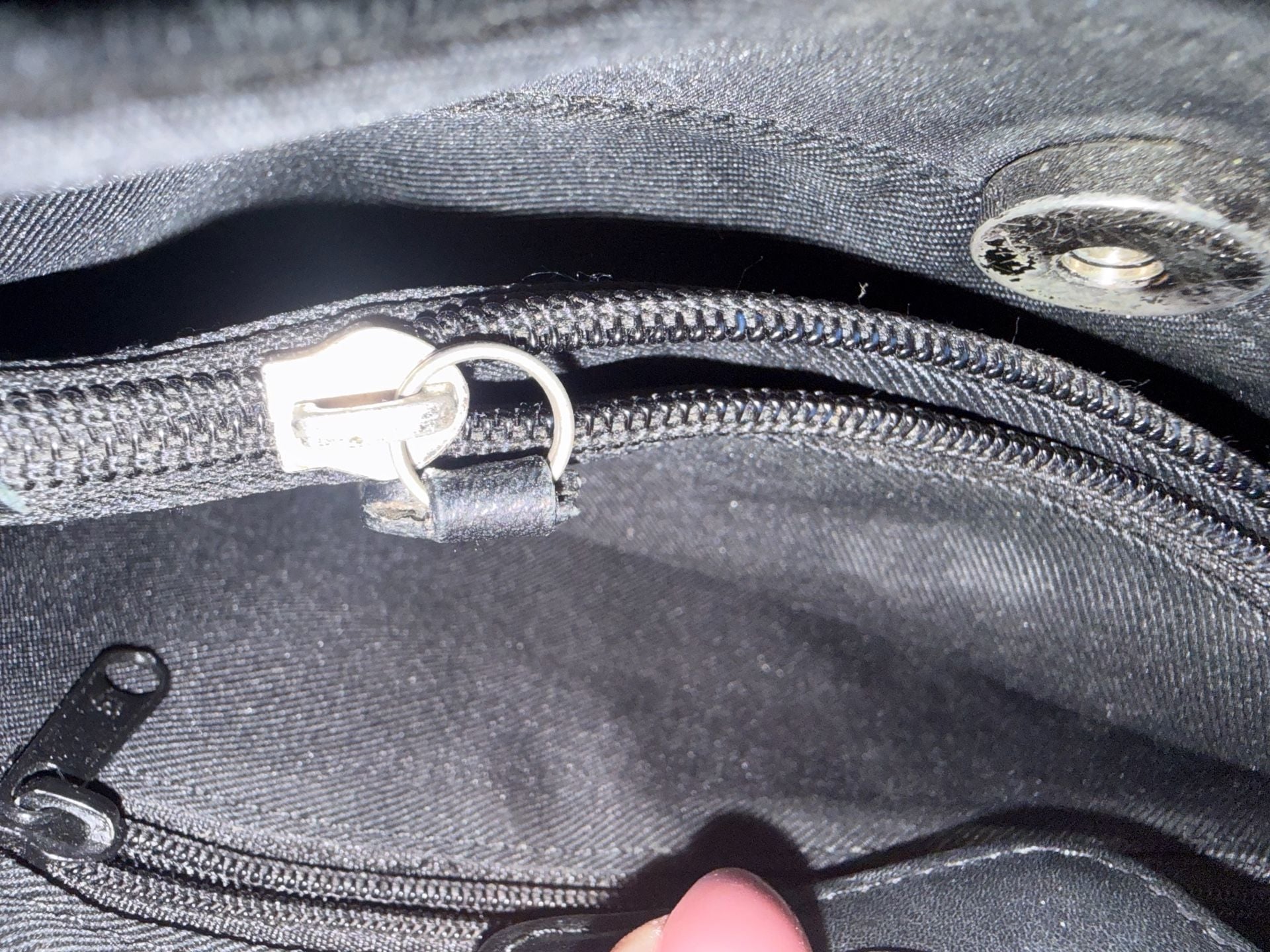 Fossil Black Leather Shoulder Bag 5