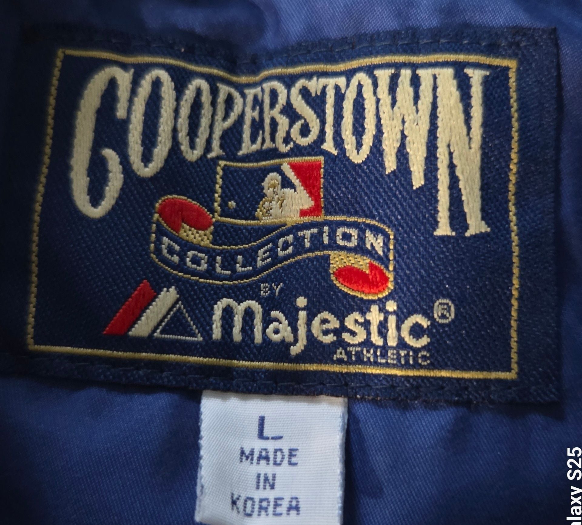 Majestic New York Mets Cooperstown Collection Jacket Size L 1969 Champions 3