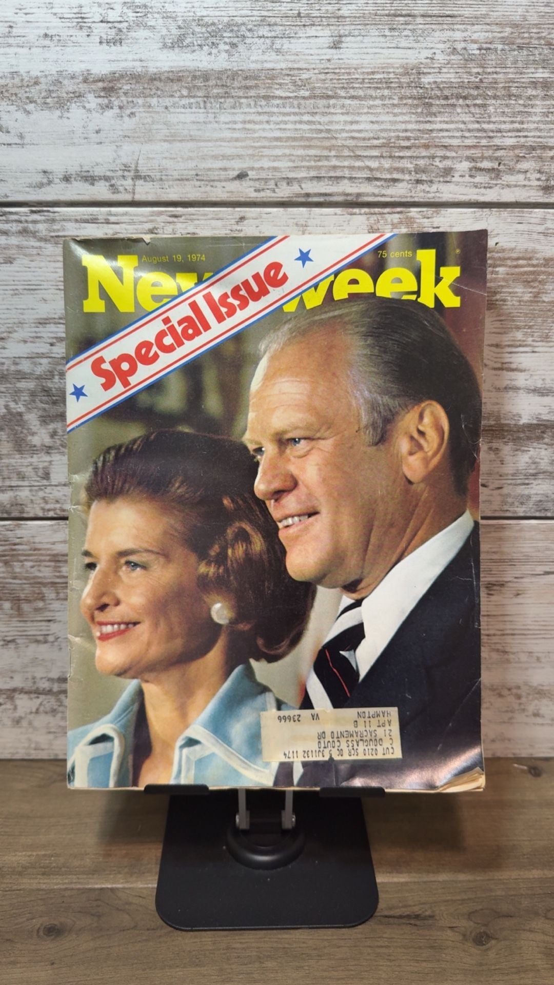 Newsweek Magazine August 19 1974 Special Issue Gerald Ford 1