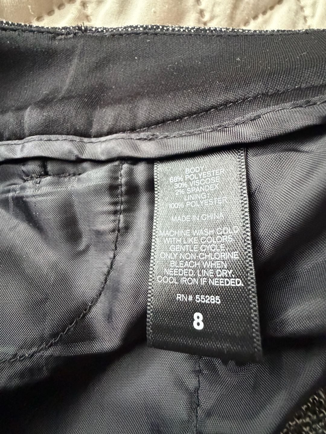 Express Gray Tweed Dress Trousers 5