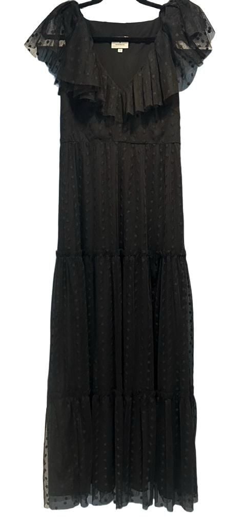 Tuckernuck Black Tulle Giselle Gown Size S 7