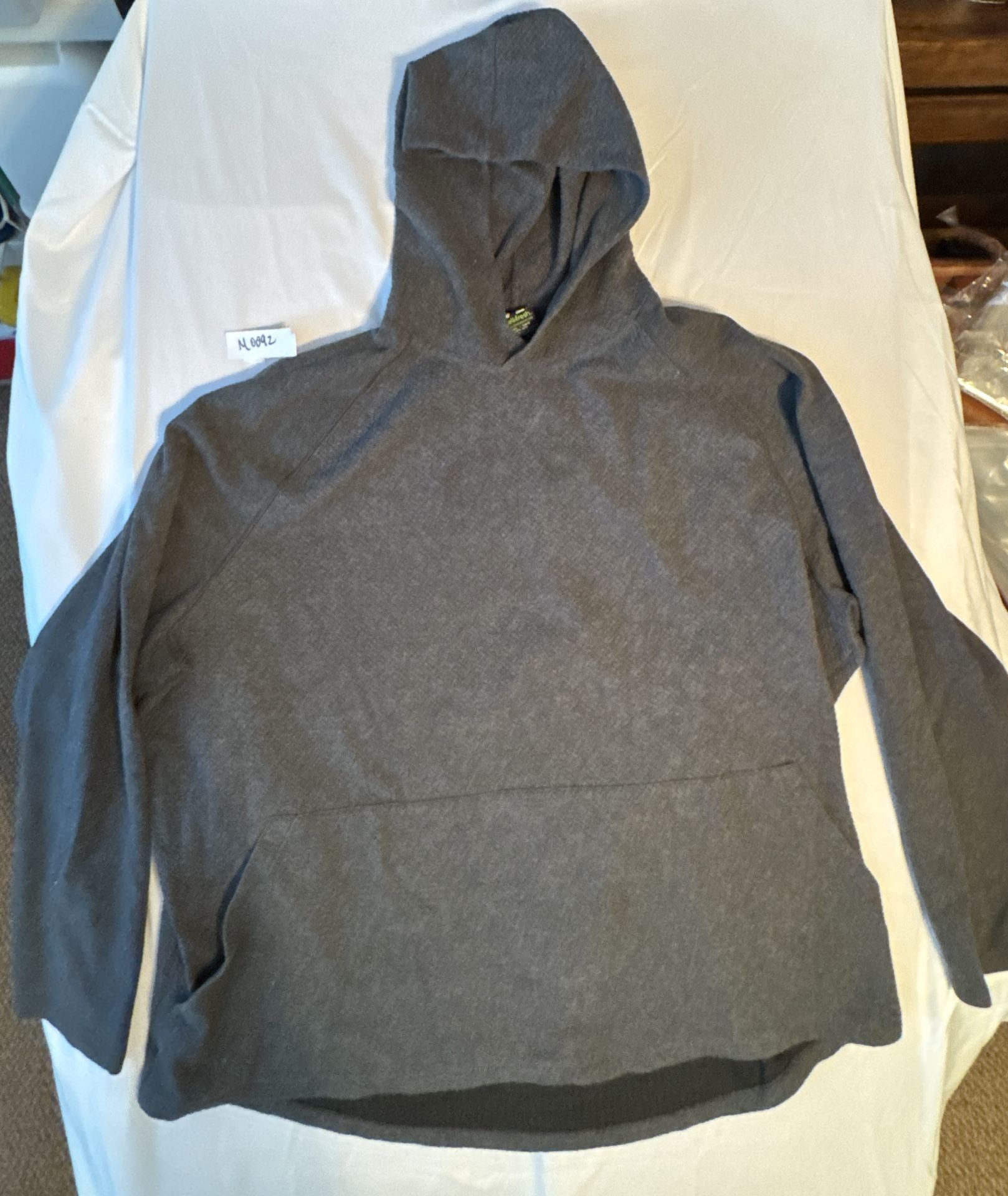 Russell IntelliFresh Hoodie Size 3XL Grey Pullover Sweatshirt 2