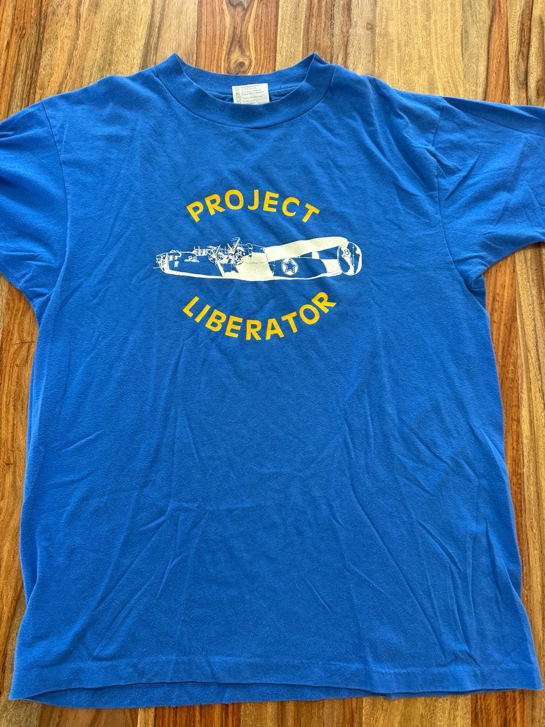 Vintage 1980’s Military Project Liberator T-Shirt Size L 2