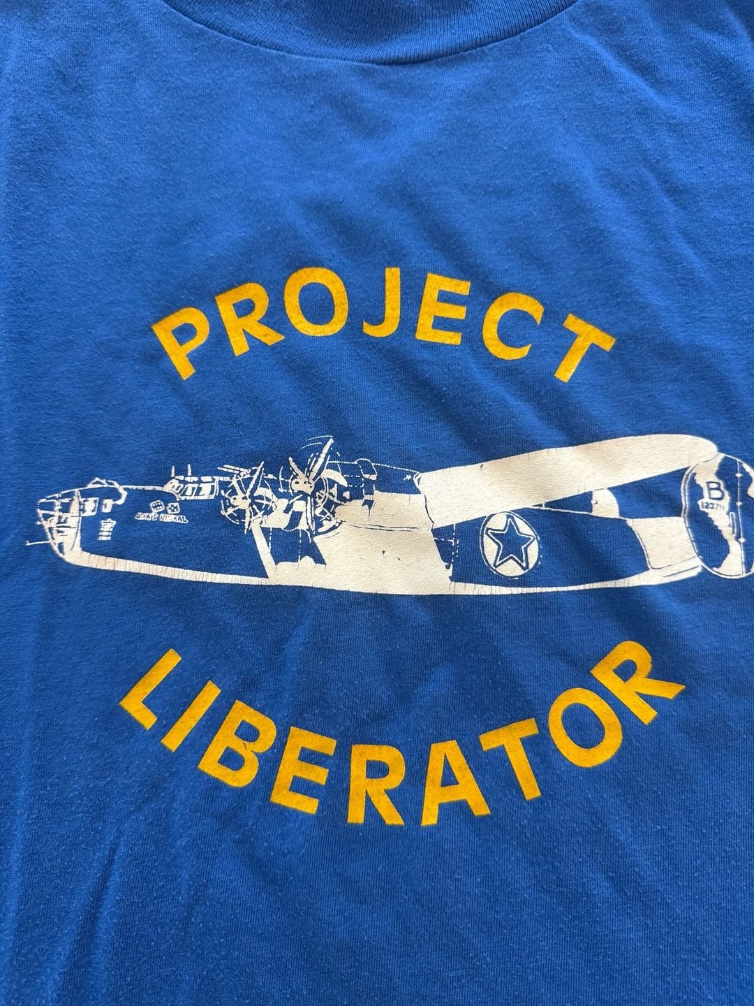 Vintage 1980’s Military Project Liberator T-Shirt Size L 3
