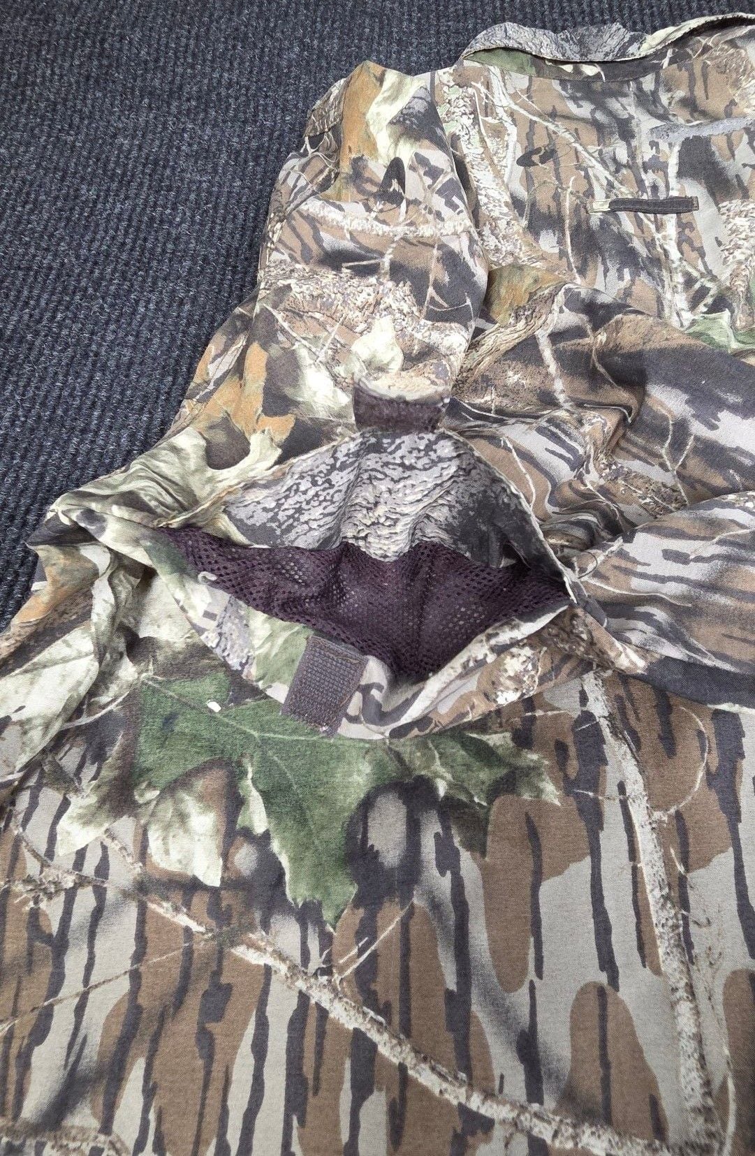 Remington Mossy Oak Camouflage Long Sleeve Button Up Hunting Shirt 8