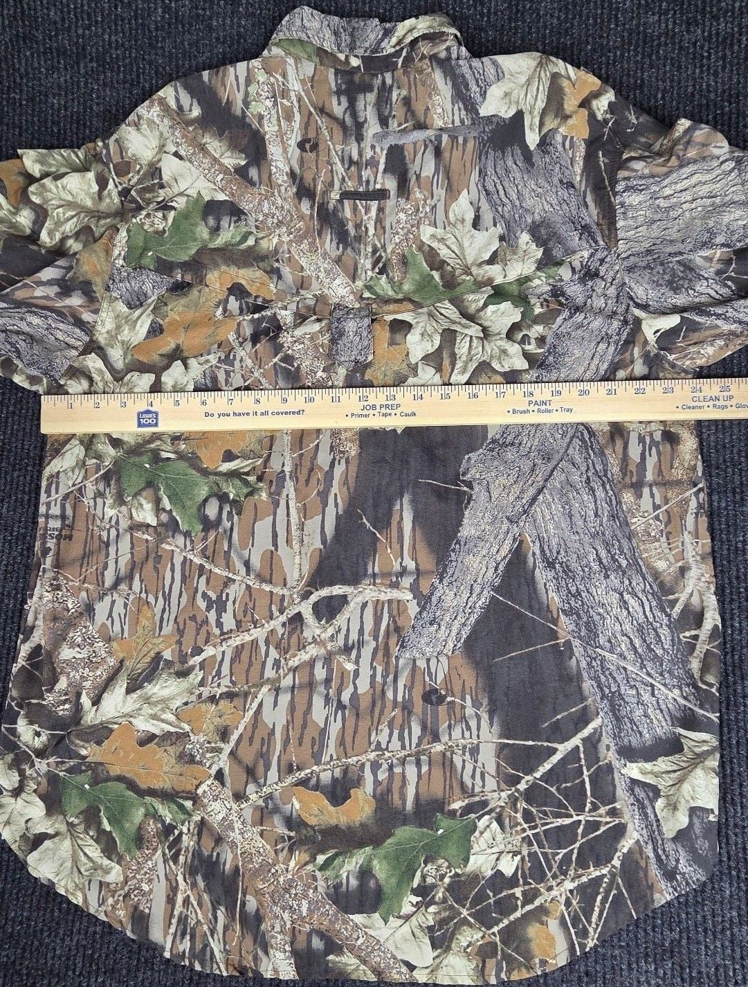 Remington Mossy Oak Camouflage Long Sleeve Button Up Hunting Shirt 7