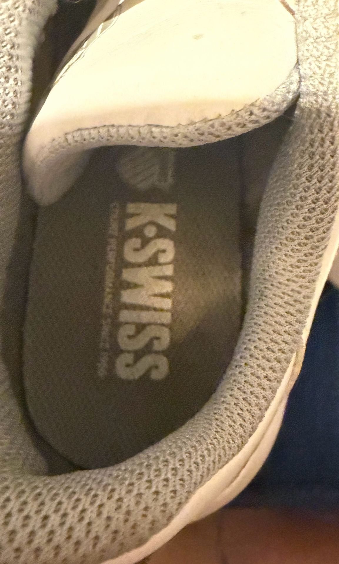 K-Swiss Bigshot Light 3 Tennis Shoes White Silver 2