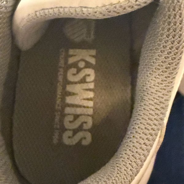 K-Swiss Bigshot Light 3 Tennis Shoes White Silver