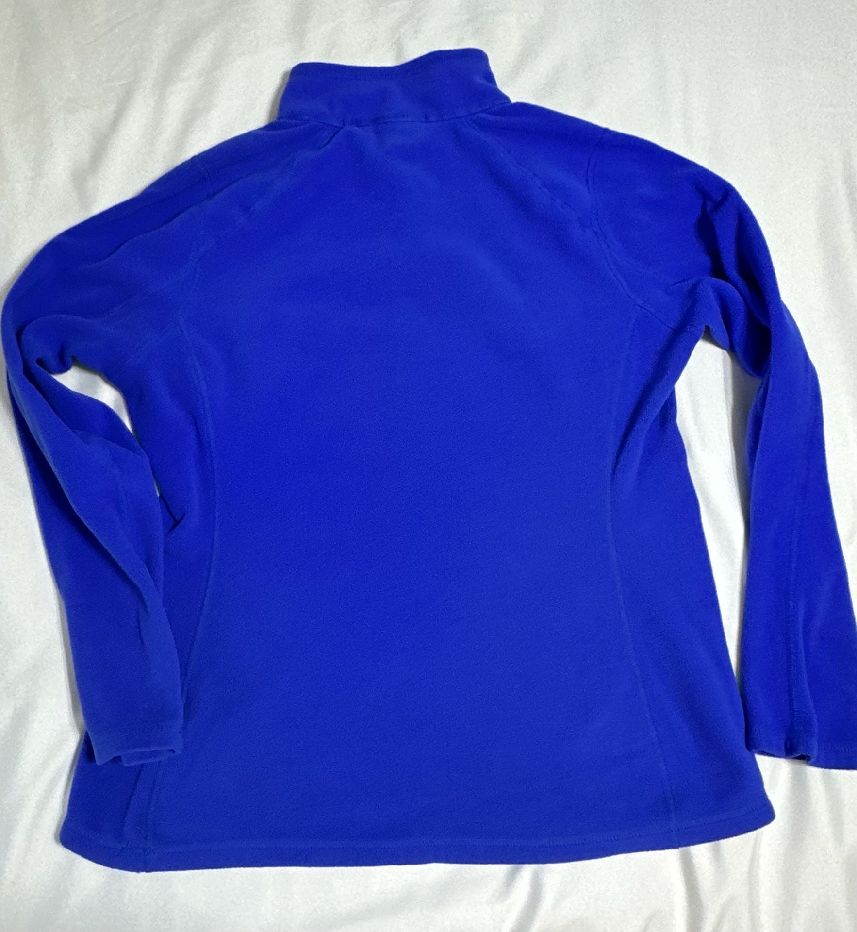 The North Face Fleece Pullover Size Womens M Blue 1/4 Zip 6