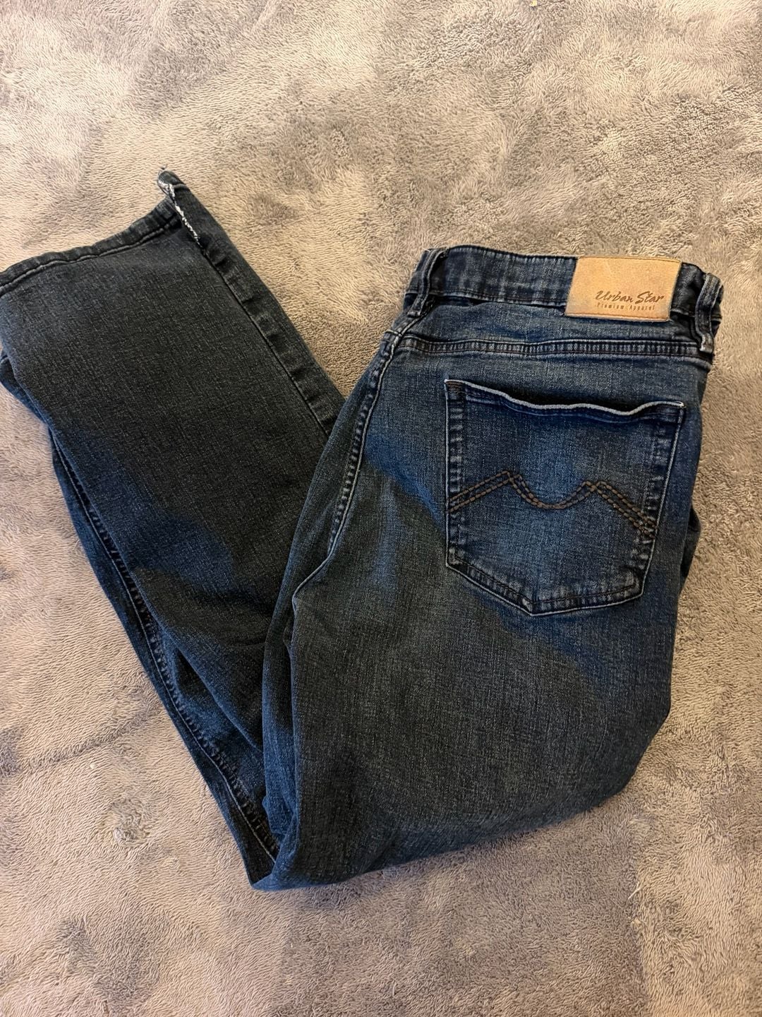 Urban Star Jeans Size 40x30 Dark Wash Stretch Denim 2