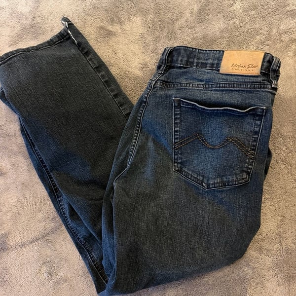 Urban Star Jeans Size 40x30 Dark Wash Stretch Denim