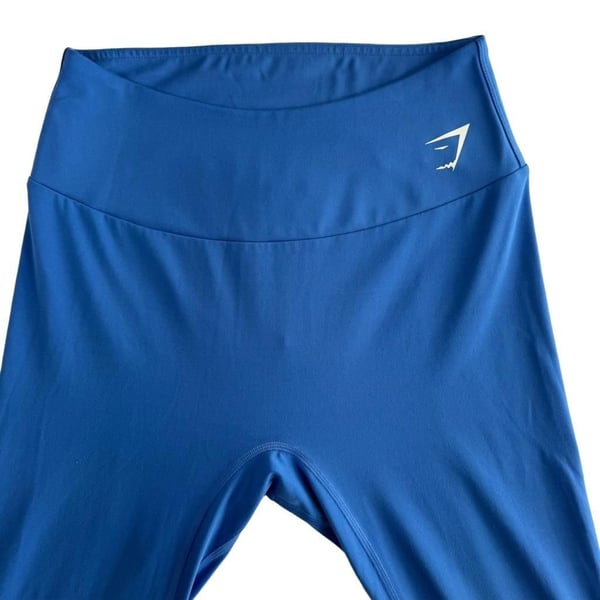 Gymshark Leggings Blue High Waisted Workout Activewear size s