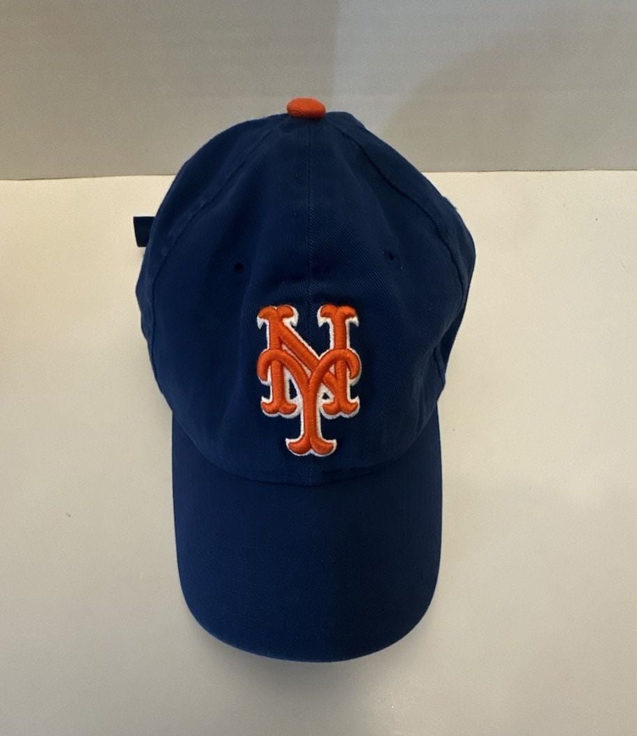 2002-2005 New Era New York Mets 9TWENTY Adjustable Blue Cap 2