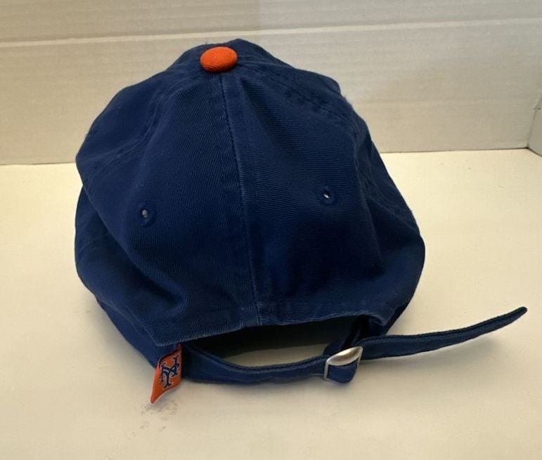 2002-2005 New Era New York Mets 9TWENTY Adjustable Blue Cap 3