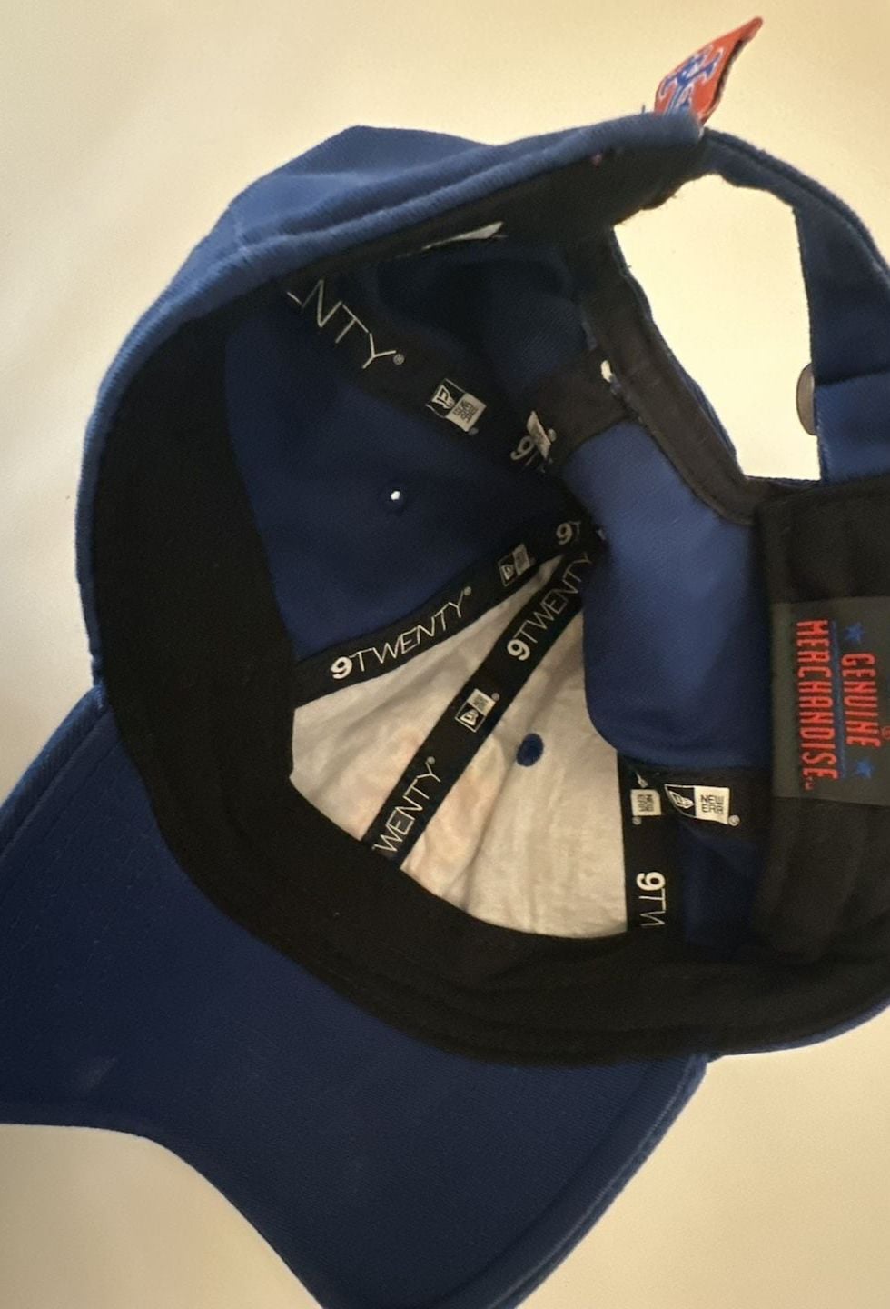 2002-2005 New Era New York Mets 9TWENTY Adjustable Blue Cap 5
