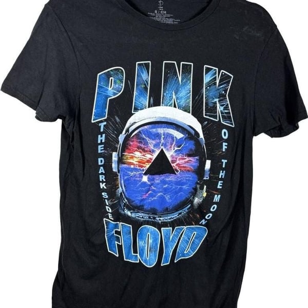 Pink Floyd Dark Side of the Moon Astronaut T-Shirt Size Small