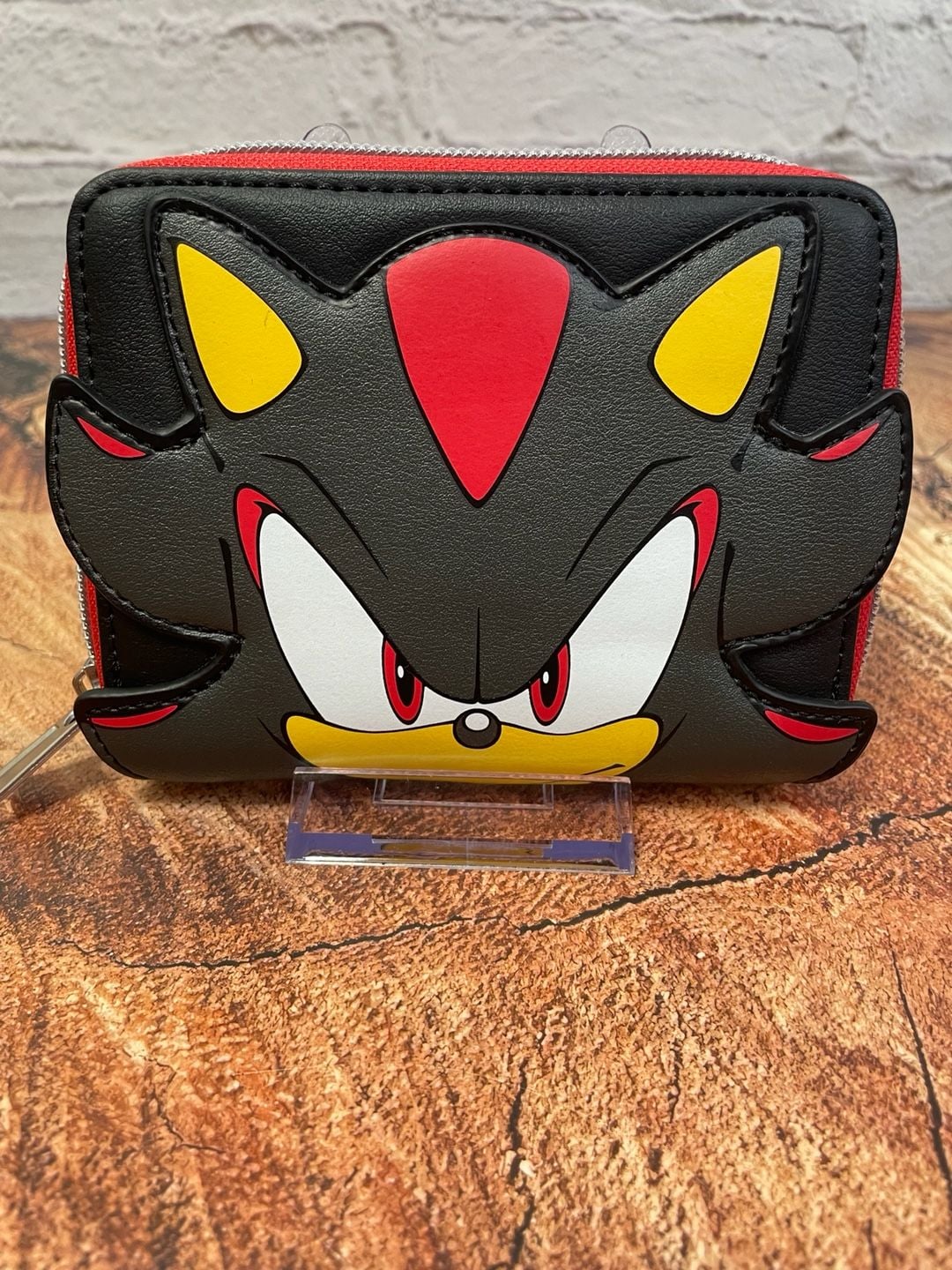 Loungefly Shadow The Hedgehog Zip Around Wallet 2