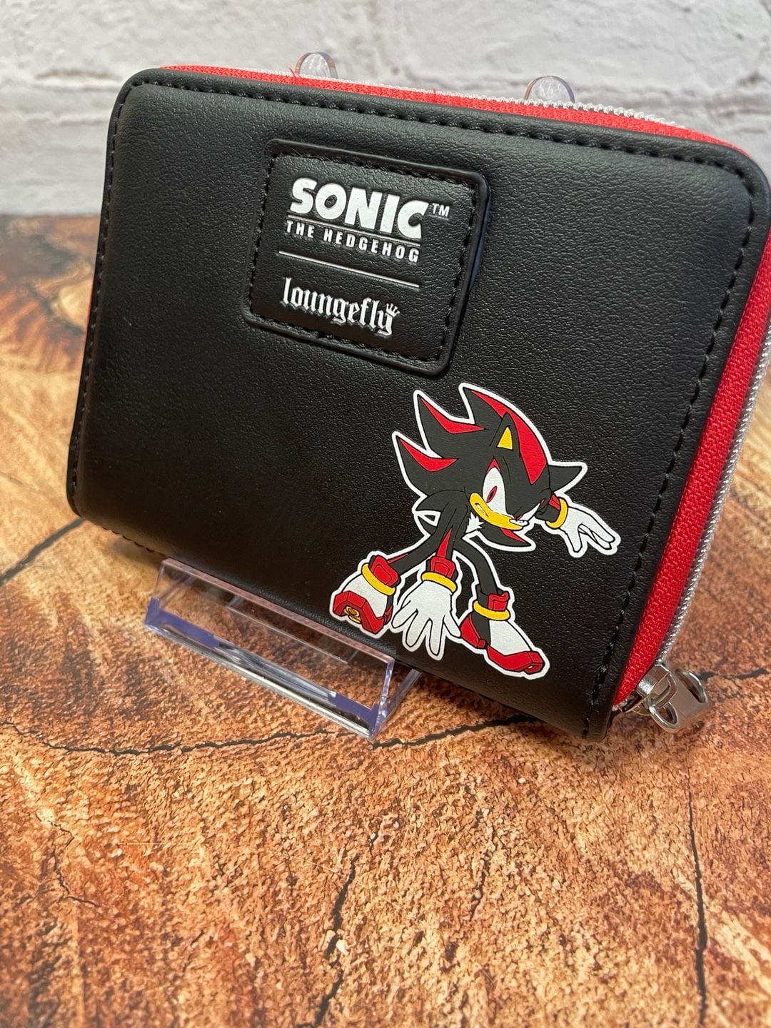 Loungefly Shadow The Hedgehog Zip Around Wallet 3