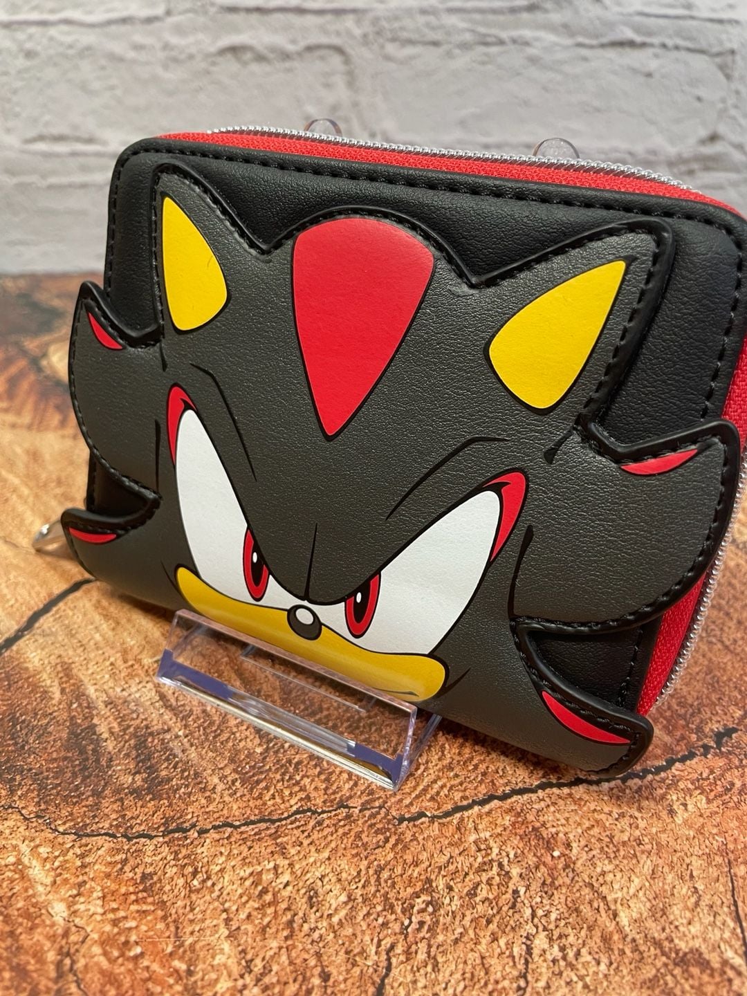 Loungefly Shadow The Hedgehog Zip Around Wallet 4