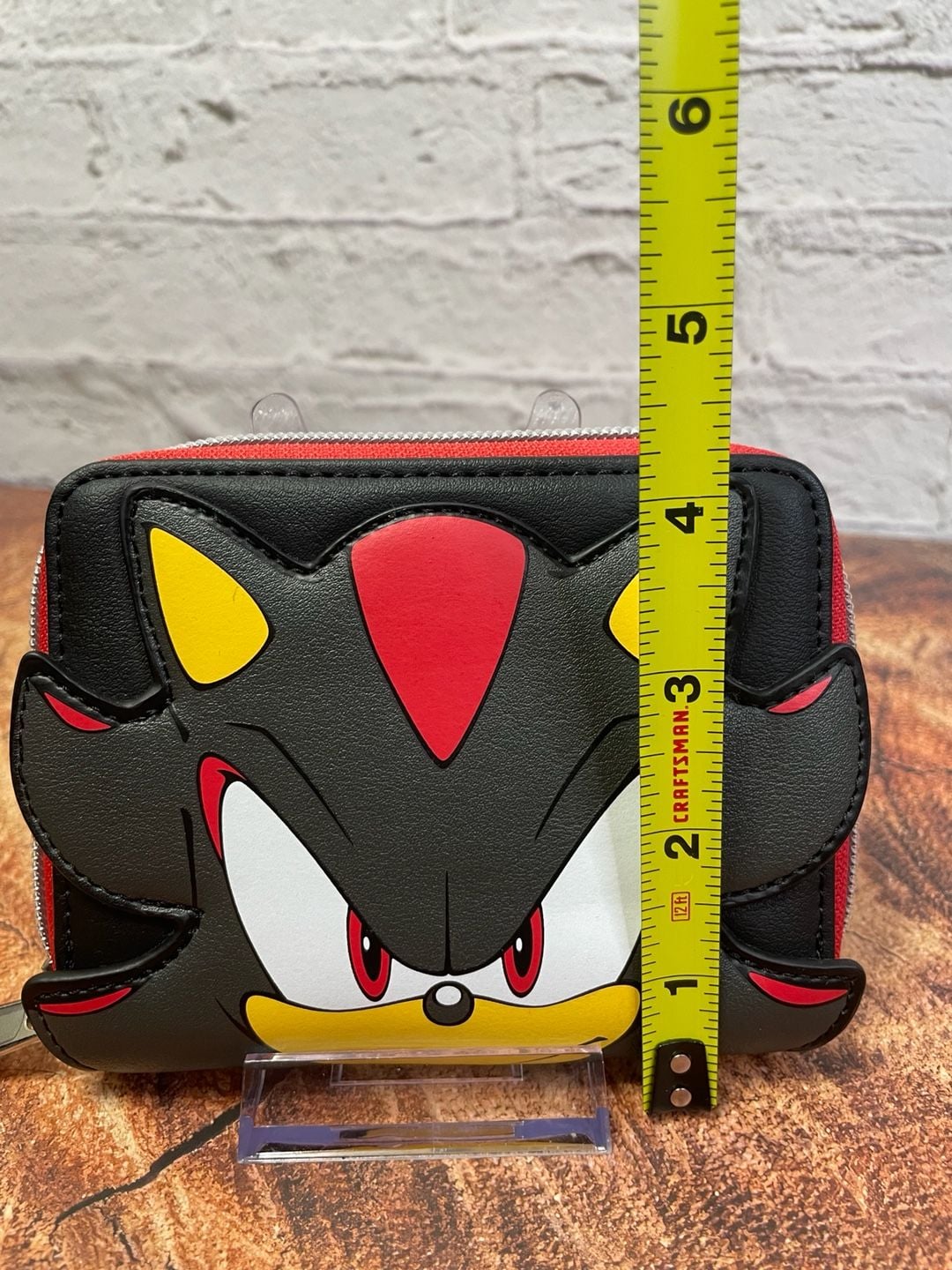 Loungefly Shadow The Hedgehog Zip Around Wallet 5