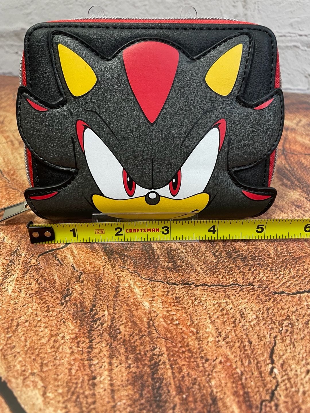 Loungefly Shadow The Hedgehog Zip Around Wallet 6