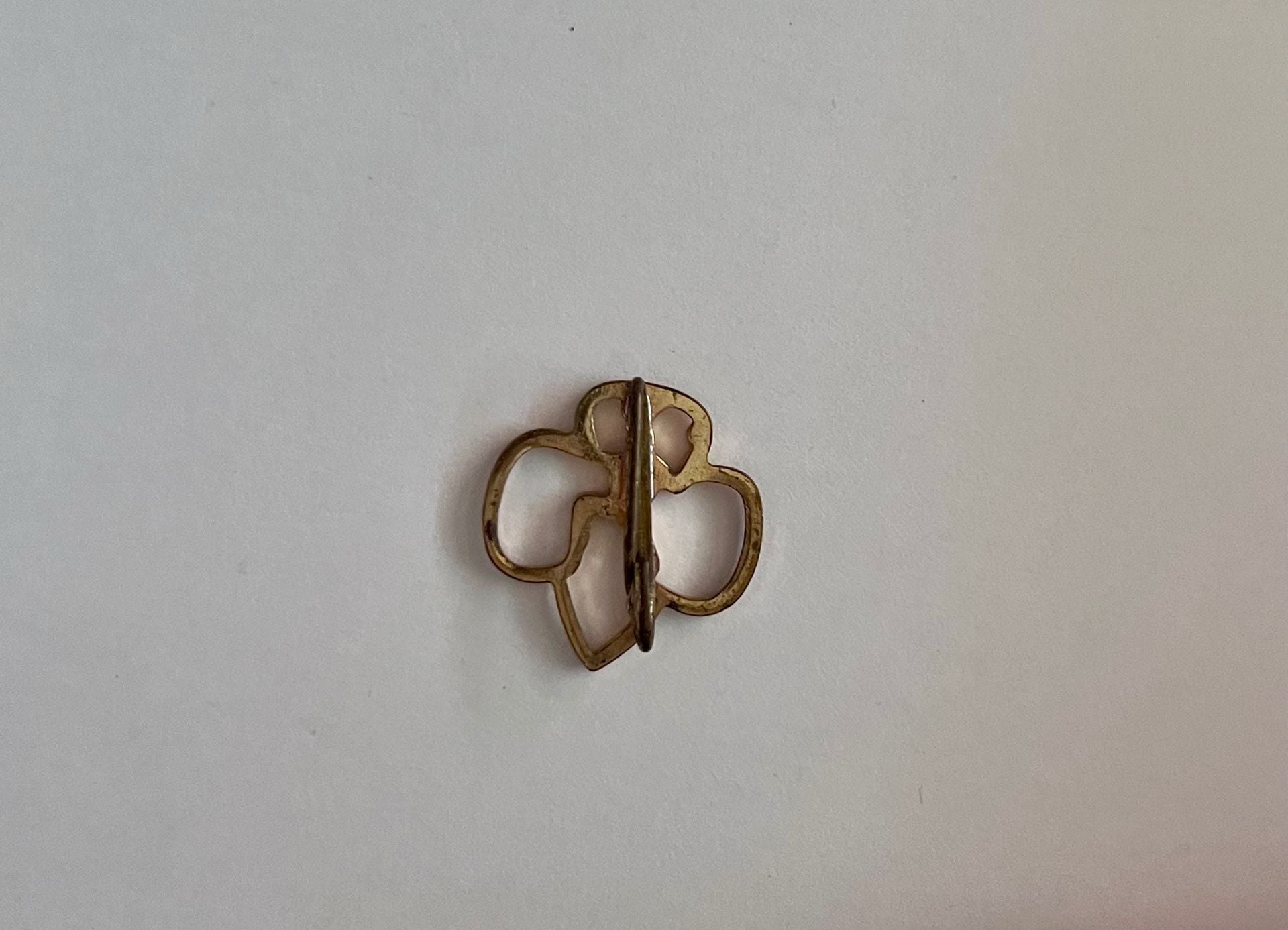 Girl Scouts Vintage Brownie Membership Pin Dancing Pixie 3