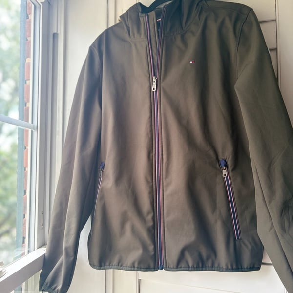 Tommy Hilfiger Softshell Hooded Jacket Daily Runner Gorpcore SzM