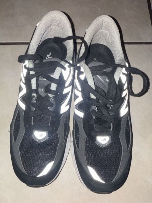 New Balance 990v6 Black Silver size 9.5 Made in USA Preowned Men’s 2