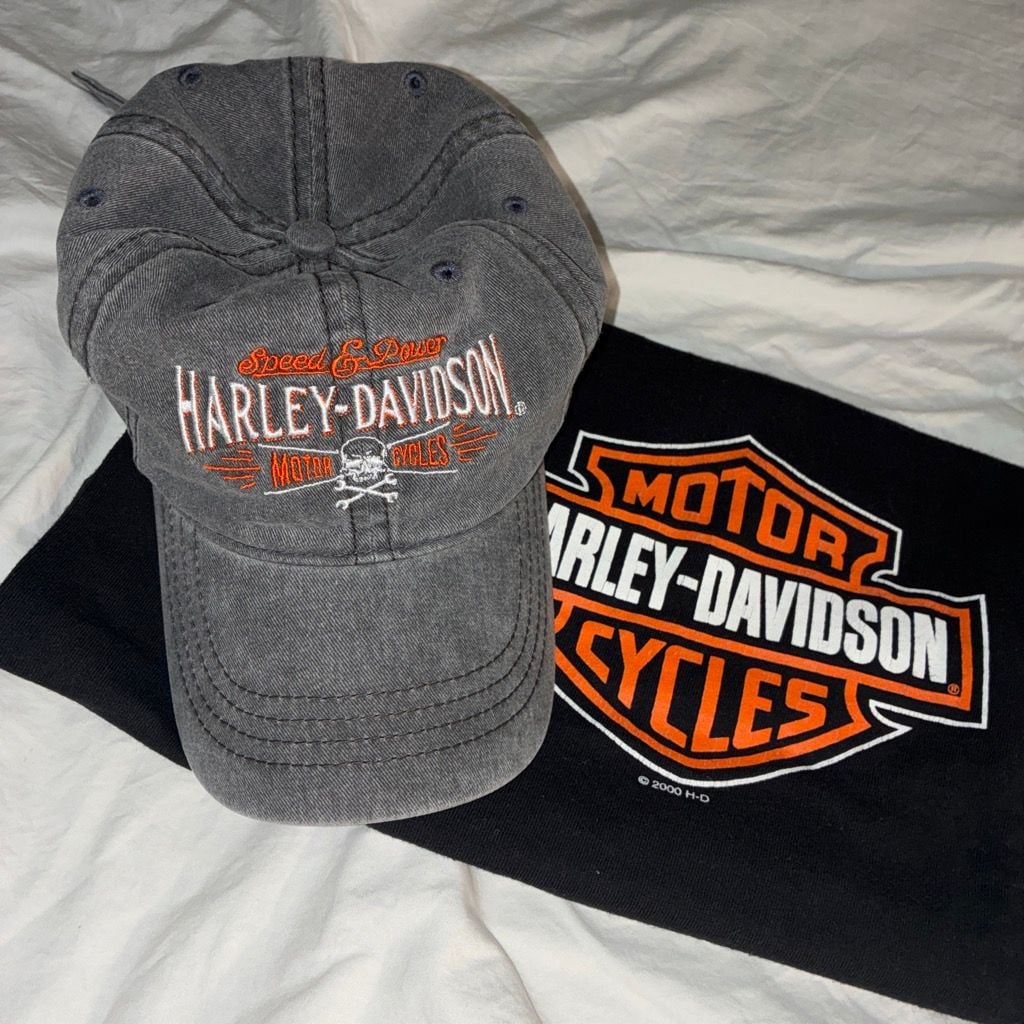 Harley-Davidson Horny Toad Temple Texas Baseball Cap Grey Adjustable 8