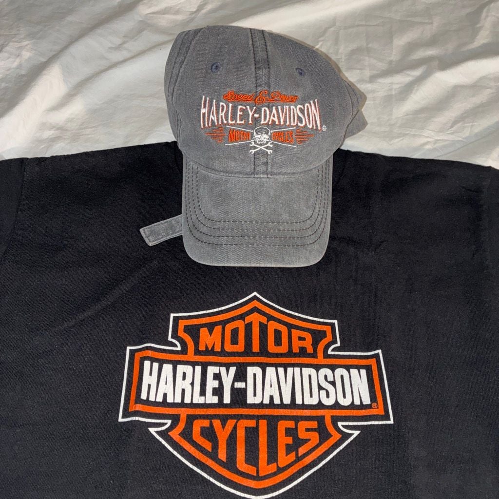 Harley-Davidson Horny Toad Temple Texas Baseball Cap Grey Adjustable 10