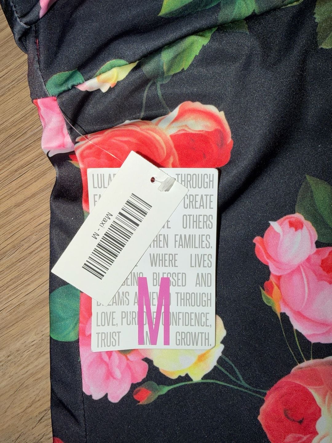 LuLaRoe Maxi Skirt Floral Size L 9