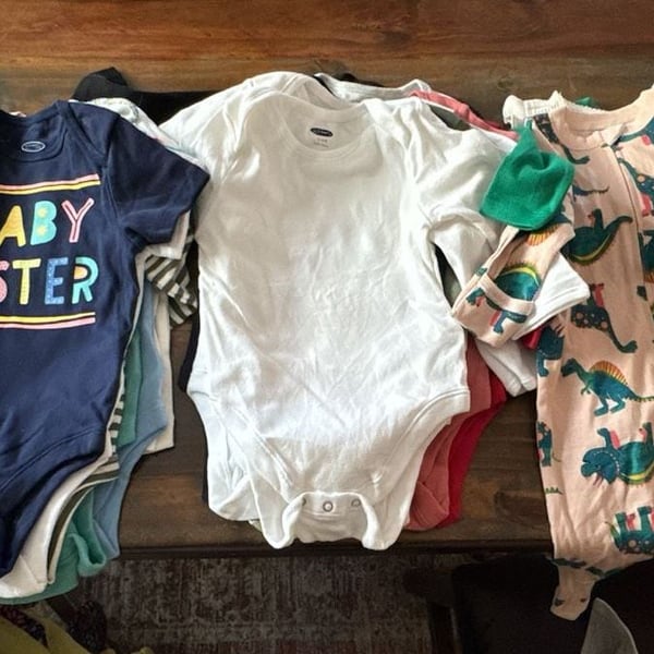 Old Navy Baby Holiday Bodysuit Lot Size 42-pieces 