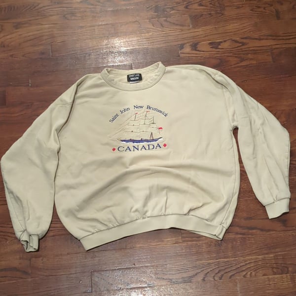 Spirit Lake Saint John New Brunswick Canada Sweatshirt Size S