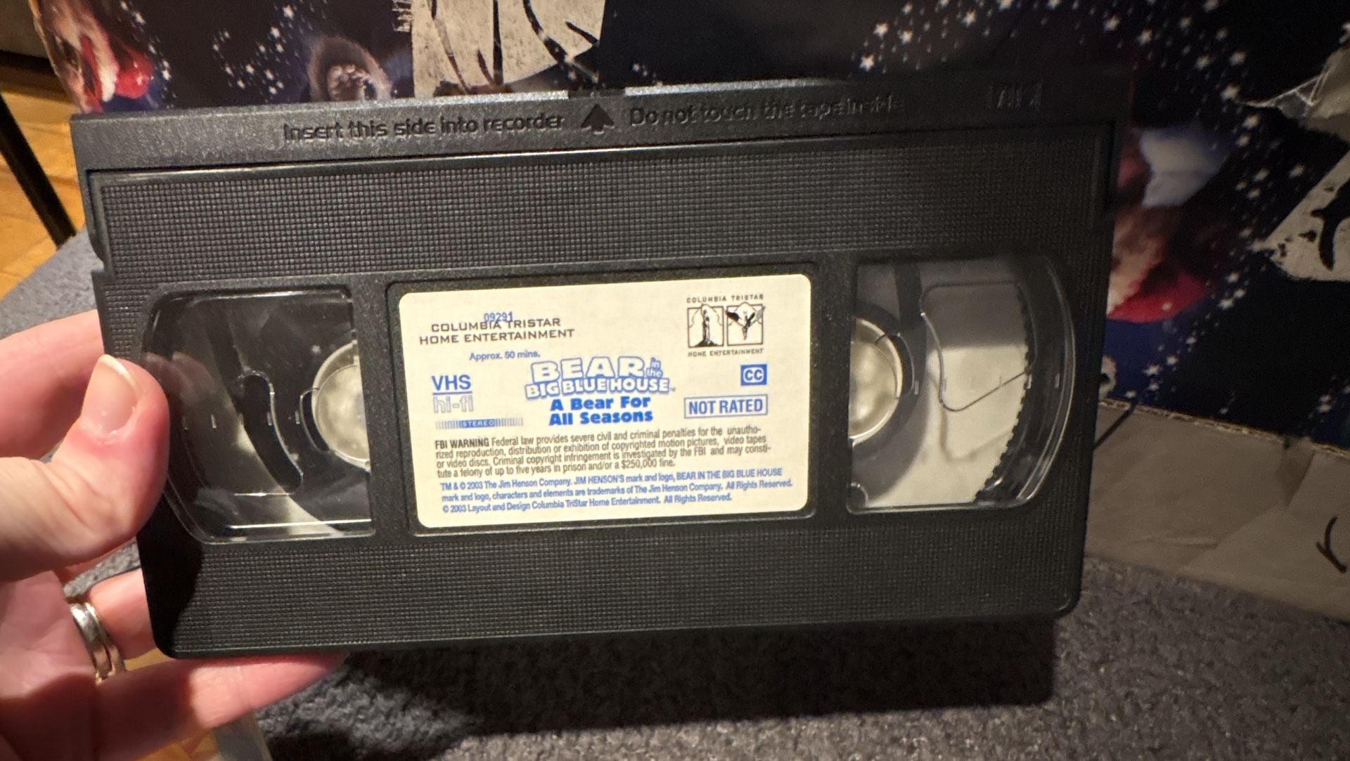 Bear In The Big Blue House A Bear For All Seasons VHS 3