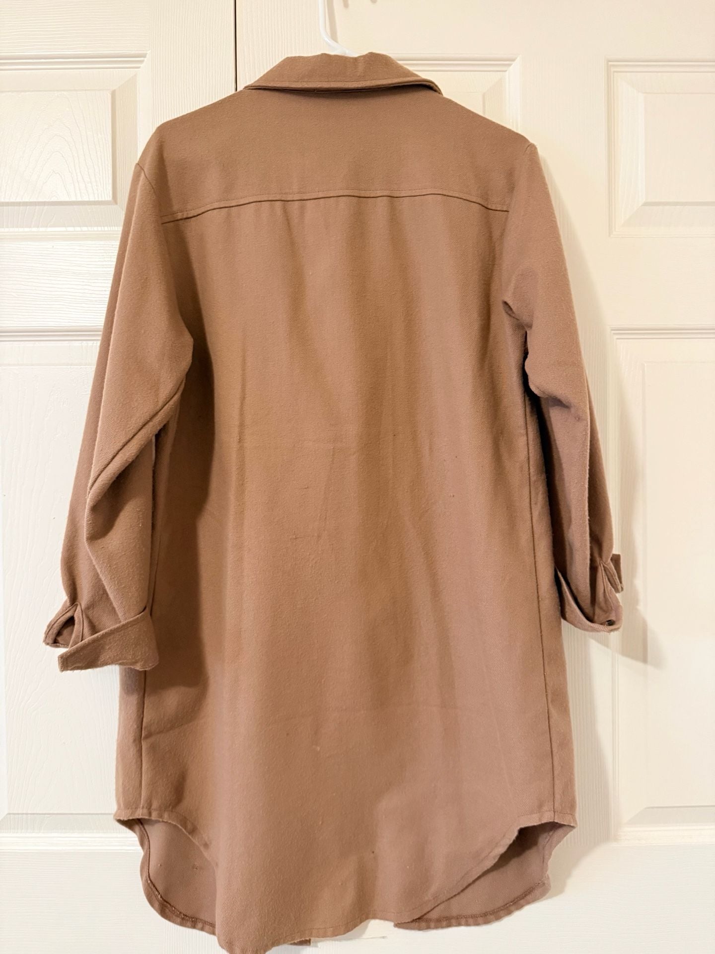 Happily Grey Shacket Size S 7