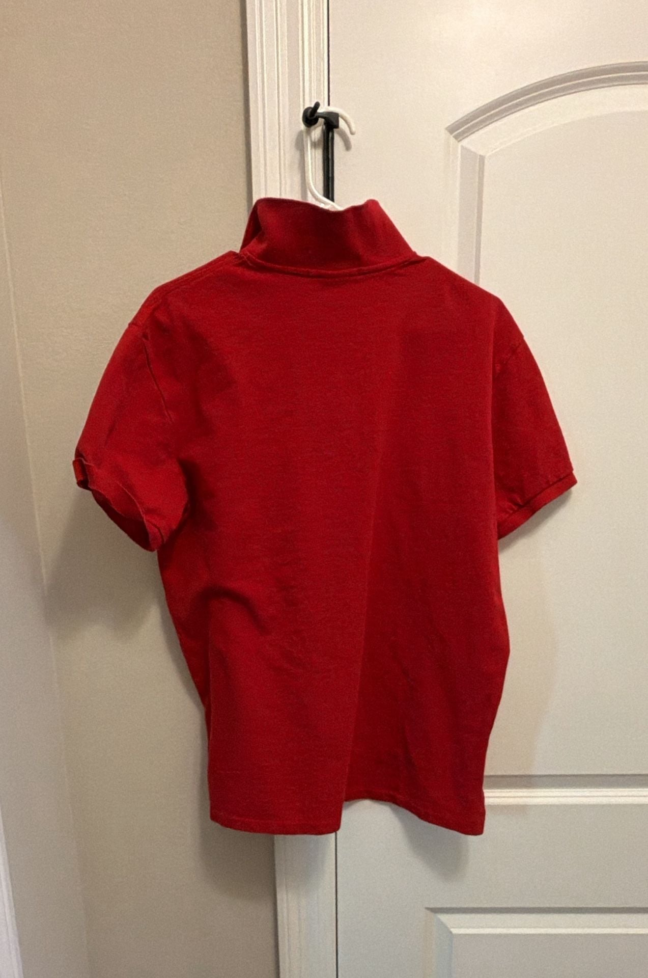 Polo Ralph Lauren Custom Fit Polo Shirt Size L Red 5