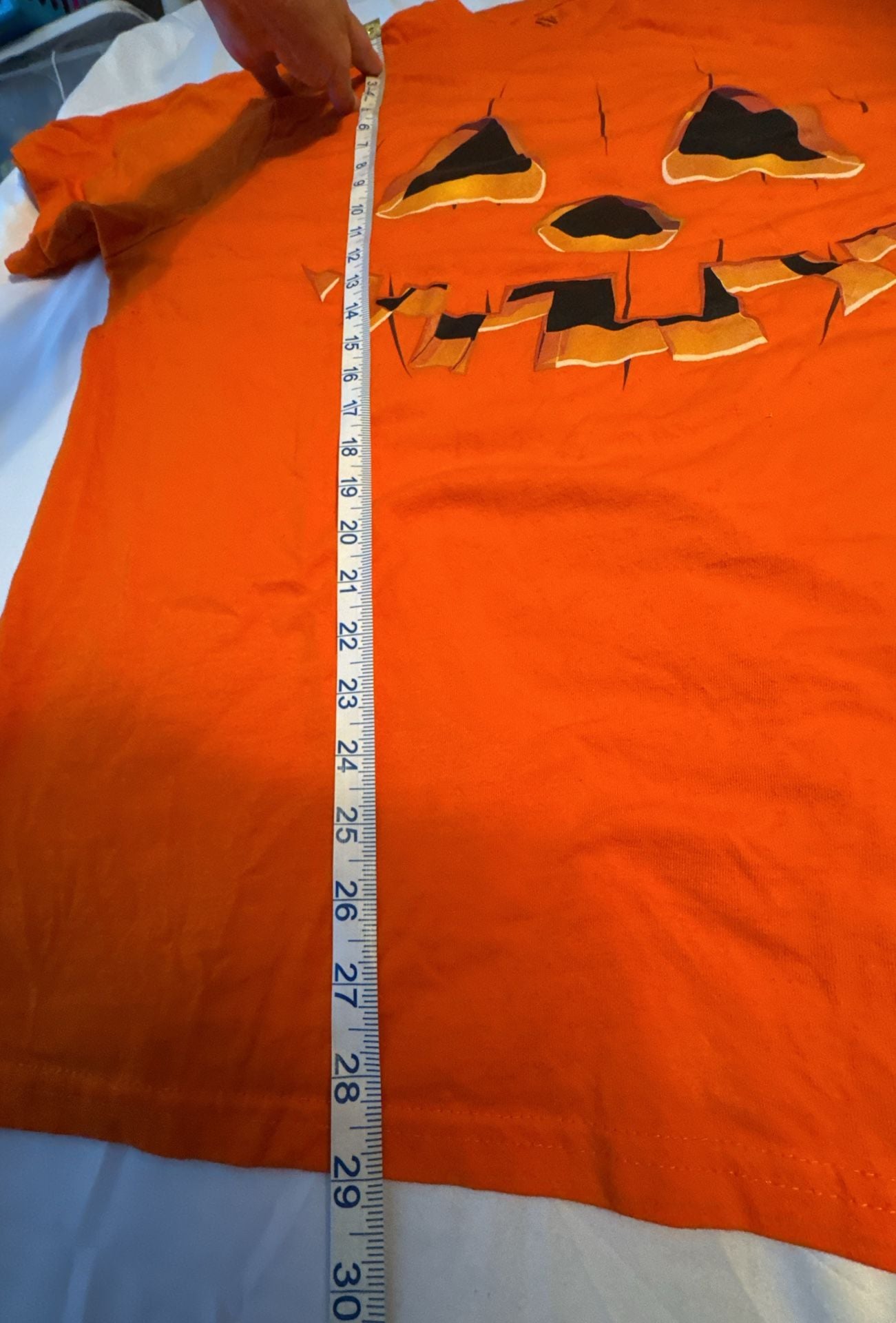 Way To Celebrate Halloween Pumpkin T-Shirt Size 2XL Orange Jack-O-Lantern 5