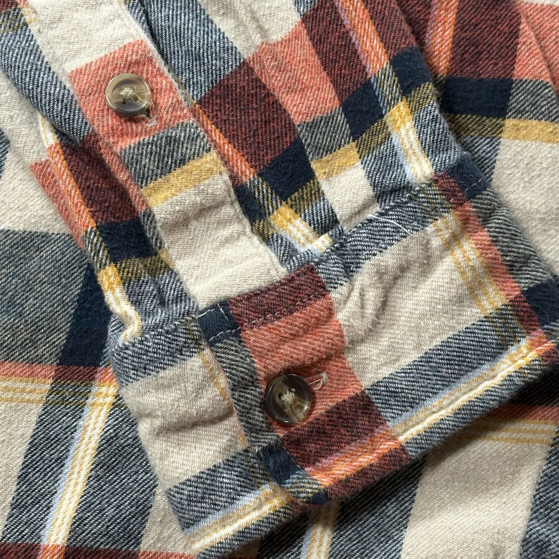 Lucky Brand Plaid Flannel Long Sleeve Shirt 9