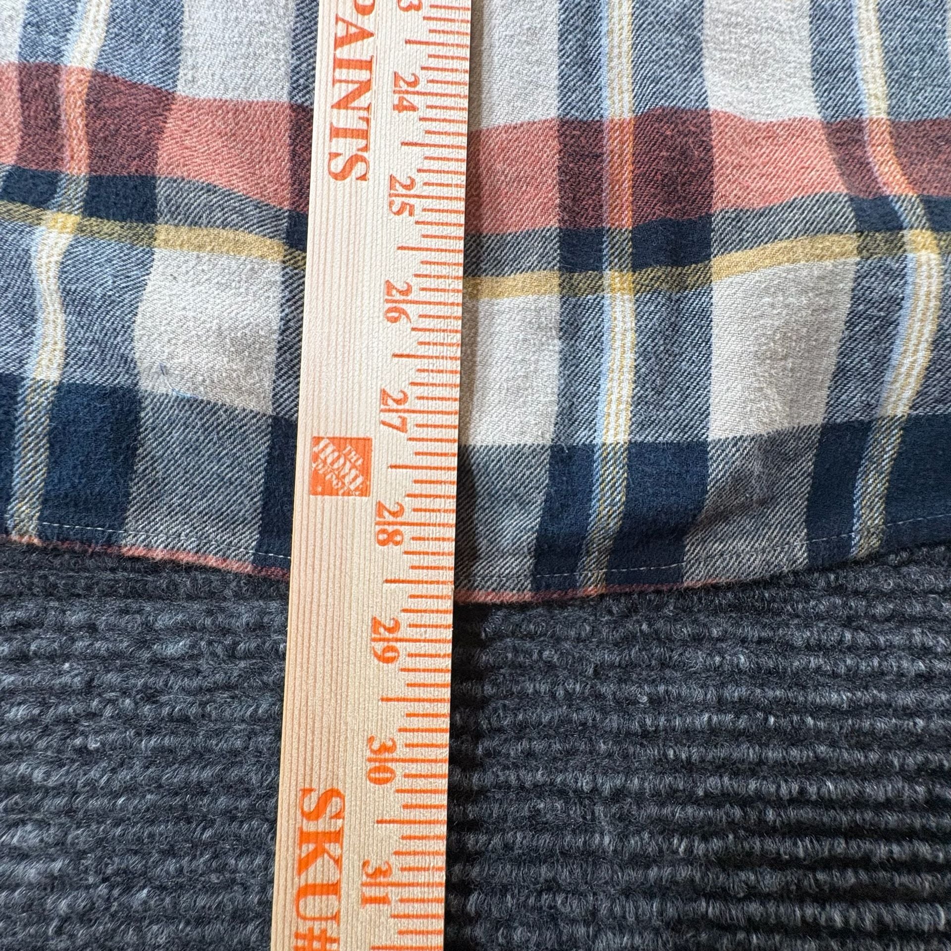 Lucky Brand Plaid Flannel Long Sleeve Shirt 14