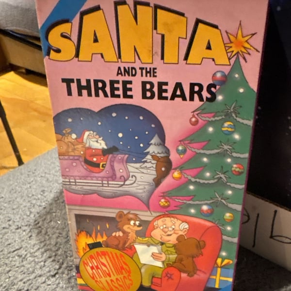 Santa And The Three Bears Vhs