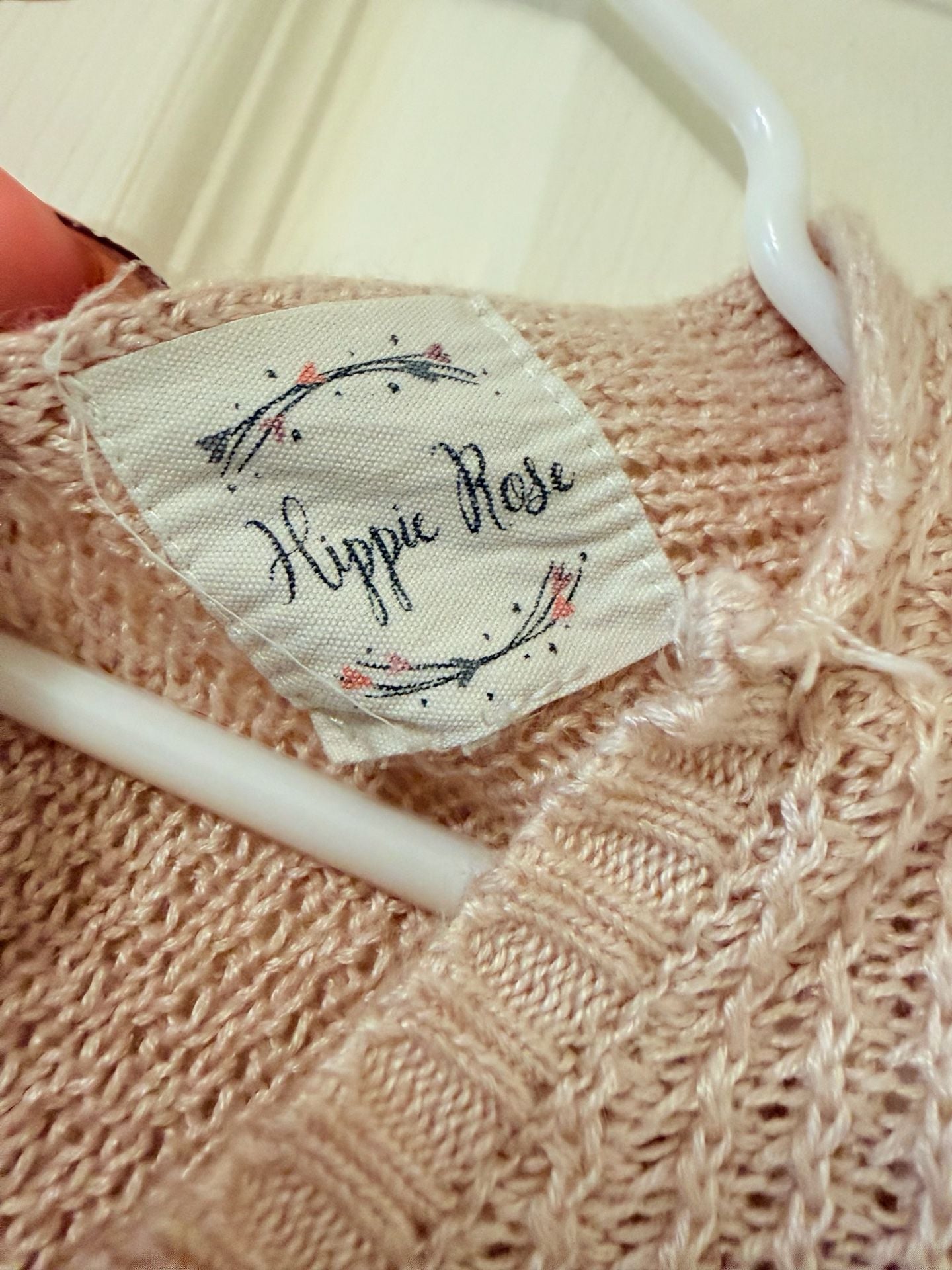 Hippie Rose Sweater Size S 4